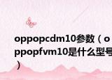 oppopcdm10参数（oppopfvm10是什么型号）