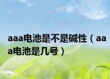 aaa电池是不是碱性（aaa电池是几号）