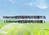 internet的四层结构分别是什么（internet的四层结构分别是）
