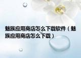 魅族应用商店怎么下载软件（魅族应用商店怎么下载）