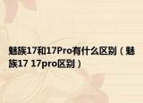 魅族17和17Pro有什么区别（魅族17 17pro区别）