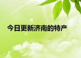 今日更新济南的特产