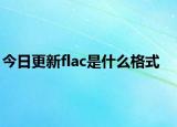 今日更新flac是什么格式