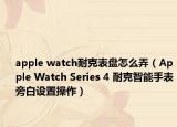 apple watch耐克表盘怎么弄（Apple Watch Series 4 耐克智能手表旁白设置操作）