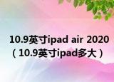 10.9英寸ipad air 2020（10.9英寸ipad多大）
