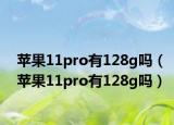 苹果11pro有128g吗（苹果11pro有128g吗）