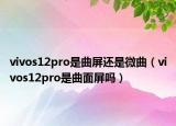 vivos12pro是曲屏还是微曲（vivos12pro是曲面屏吗）