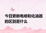 今日更新电喷和化油器的区别是什么