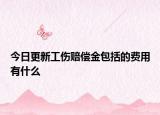 今日更新工伤赔偿金包括的费用有什么