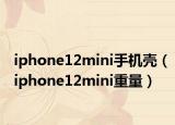 iphone12mini手机壳（iphone12mini重量）
