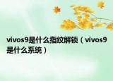 vivos9是什么指纹解锁（vivos9是什么系统）