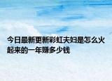 今日最新更新彩虹夫妇是怎么火起来的一年赚多少钱