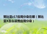 努比亚z17应用分身在哪（努比亚X怎么设置应用分身）