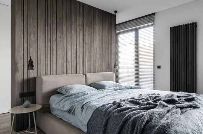 老外也爱中国风,波兰小伙用水墨画做背景墙,全屋档次瞬间提升