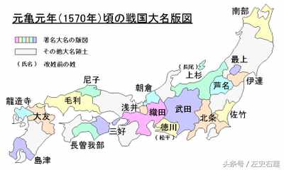 日本战国时代，最强的十位大名！
