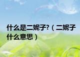 什么是二妮子?（二妮子什么意思）