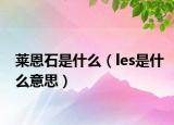 莱恩石是什么（les是什么意思）