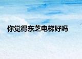 你觉得东芝电梯好吗