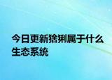 今日更新猞猁属于什么生态系统