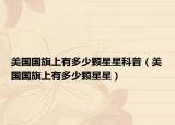 美国国旗上有多少颗星星科普（美国国旗上有多少颗星星）