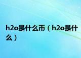 h2o是什么币（h2o是什么）