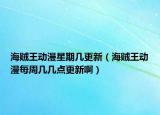 海贼王动漫星期几更新（海贼王动漫每周几几点更新啊）