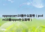 oppopcam10是什么型号（pcdm10是oppo什么型号）