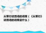 从军行这首诗的诗意（《从军行》这首诗的诗意是什么）