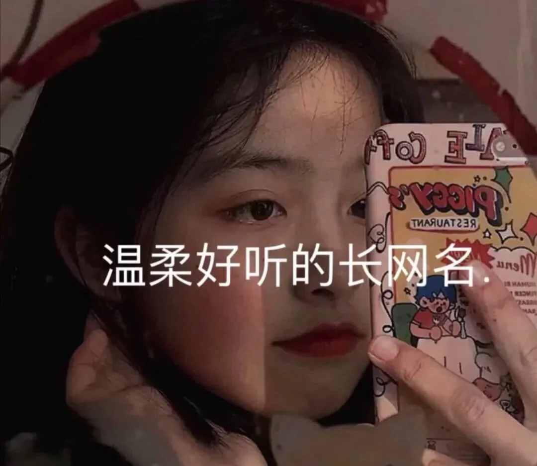 温柔、随性的长网名
