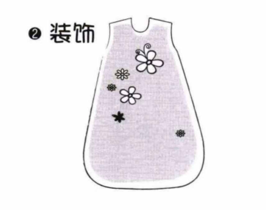 0-3个月的宝宝最需要保护，制作一个防风的睡袋，让宝宝健康成长
