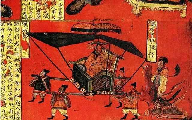 中国古代雨伞简史