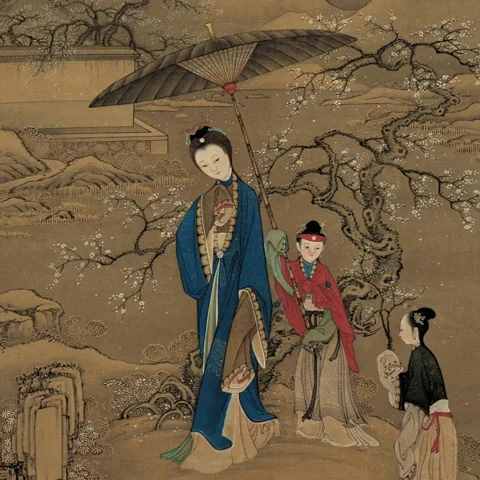 中国古代雨伞简史
