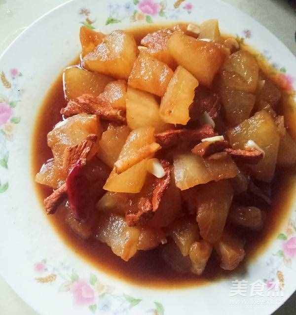 猪肉炖冬瓜成品图