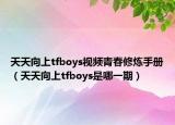 天天向上tfboys视频青春修炼手册（天天向上tfboys是哪一期）