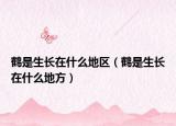 鹤是生长在什么地区（鹤是生长在什么地方）