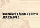 plasma清洗工作原理（plasma清洗工作原理）