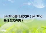 perflog是什么文件（perflog是什么文件夹）