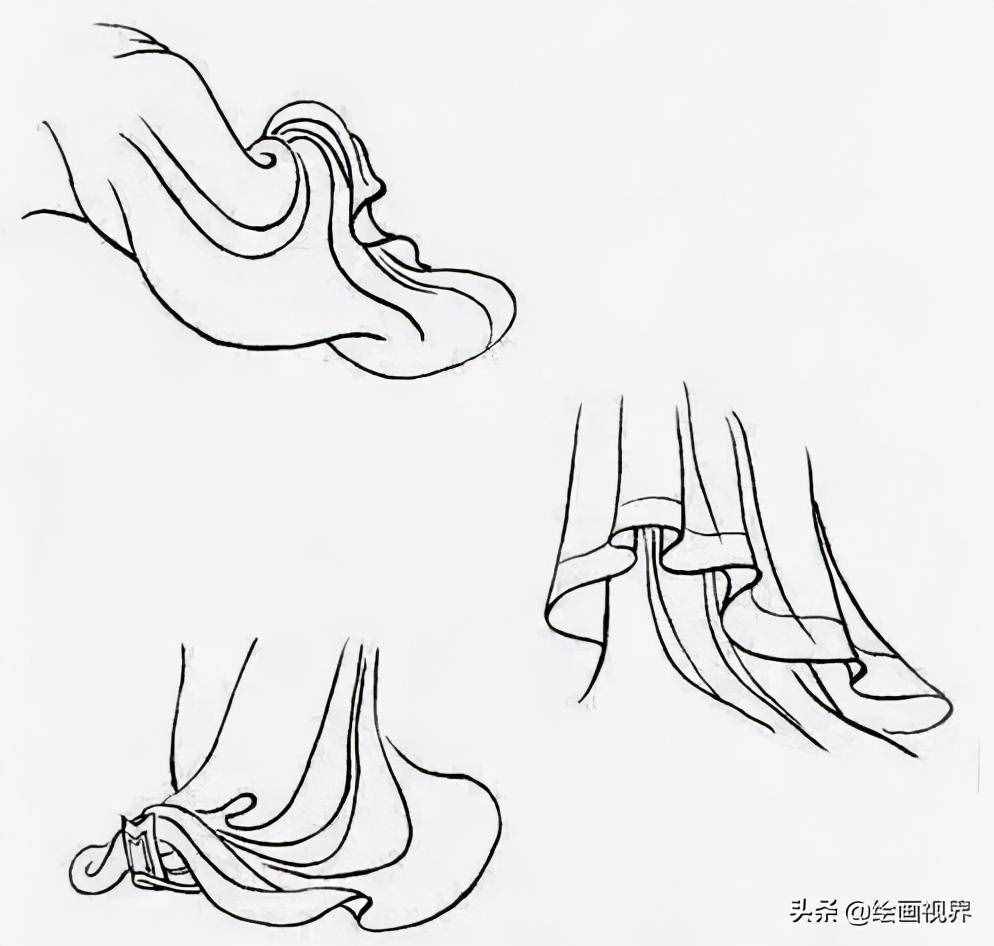 白描知识：从线条到描法，图解白描18种技法，初学者必学知识