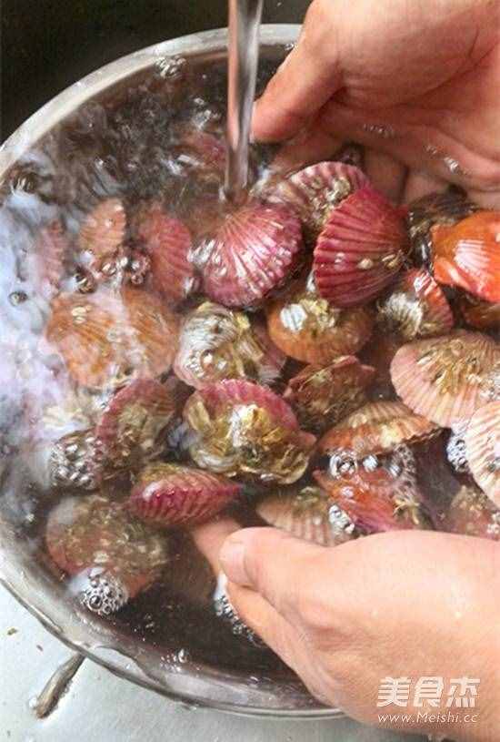 蒜蓉扇贝的步骤