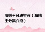 海贼王分段推荐（海贼王分集介绍）