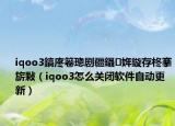 iqoo3鎬庝箞璁剧疆鑷姩鏇存柊搴旂敤（iqoo3怎么关闭软件自动更新）