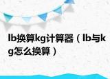 lb换算kg计算器（lb与kg怎么换算）