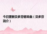 今日更新贝多芬钢琴曲（贝多芬简介）