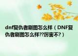 dnf复仇者刷图怎么样（DNF复仇者刷图怎么样??厉害不?）