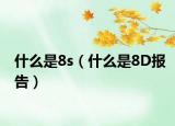 什么是8s（什么是8D报告）