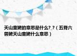 天山童姥的意思是什么?_?（五脊六兽姥天山童姥什么意思）