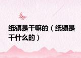 纸镇是干嘛的（纸镇是干什么的）