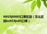N95与KN95口罩区别（怎么区别kn95与n95口罩）