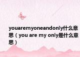 youaremyoneandonly什么意思（you are my only是什么意思）