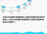 天语V209电视手机用的是什么操作系统啊?系统可以升级吗?（天语V209电视手机用的是什么操作系统啊?系统可以升级吗?）